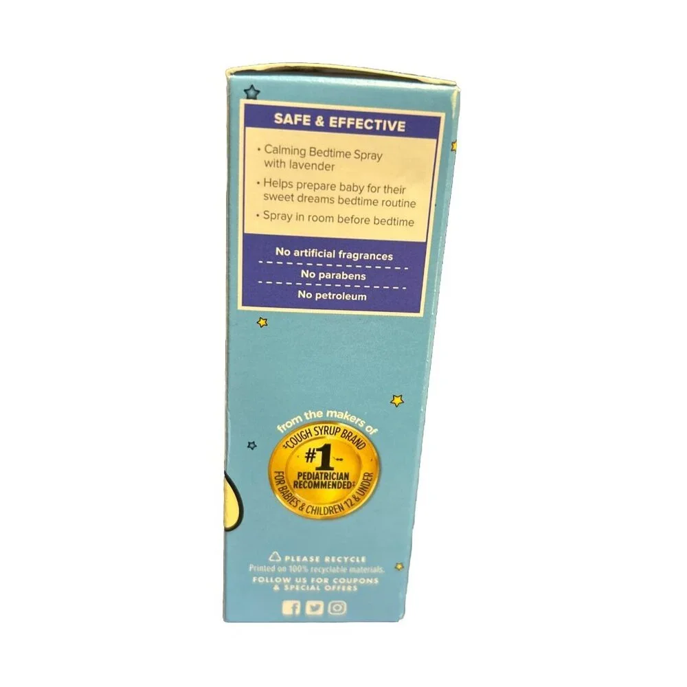 Zarbee’s Calming Bedtime Spray Lavender 2 FL Oz Exp : 01/2025 New